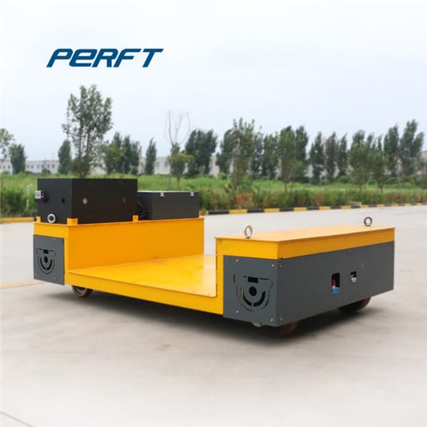 motorized rail cart for injection mold plant 120 tons